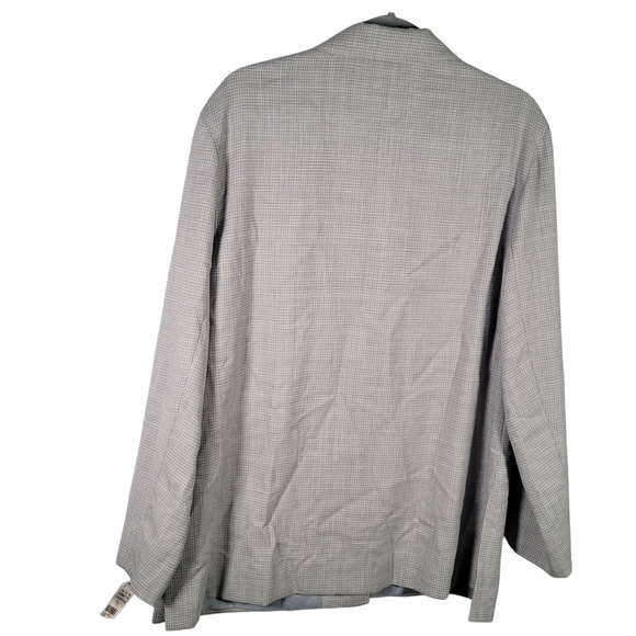 Vtg Talbots Blazer 10 Blue Worsted Wool USA NWT Lined 4-Button Career Jacket - Picture 2 of 10